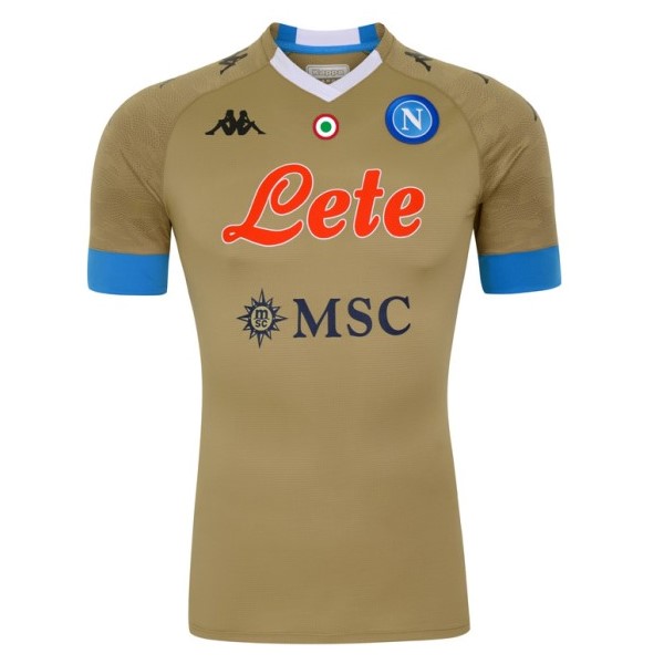 Tailandia Camiseta Napoli Primera equipo Portero 2020-21 Marron